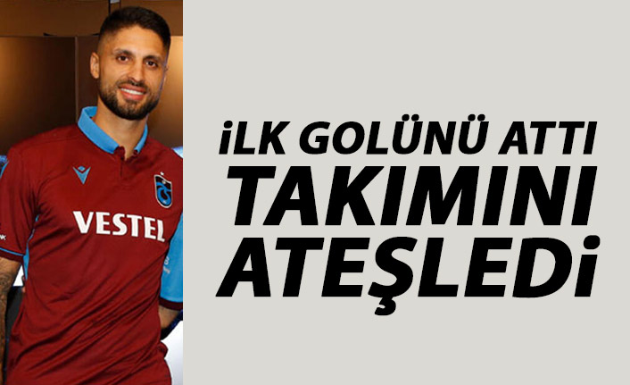 Trabzonspor’a Beraberliği Getiren Golü Manuel Da Costa Attı