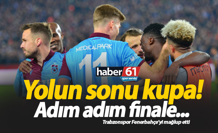 Trabzonspor Fenerbahçe'yi devirdi