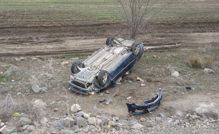 Güne giden kadınlar kaza yaptı