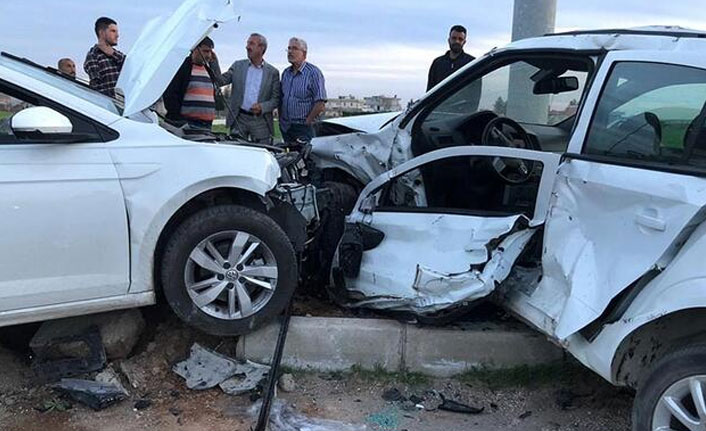 Mardin'de trafik kazası: 2 yaralı