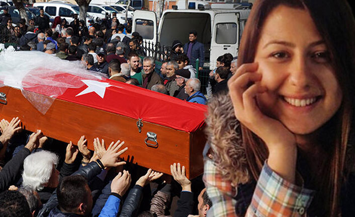 Son yolculuğuna duvağıyla uğurlandı!