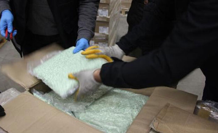 2 milyon uyuşturucu hap ele geçirildi