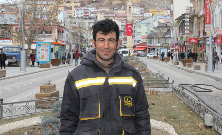 Belediye personelinden örnek davranış