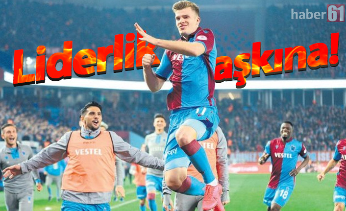 Trabzonspor liderlik için sahaya çıkacak