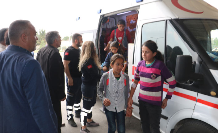 Şanlıurfa’da taşımalı eğitim gören 100 öğrenci zehirlendi