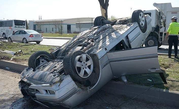 Eskişehir'de feci kaza! Feci şekilde can verdi