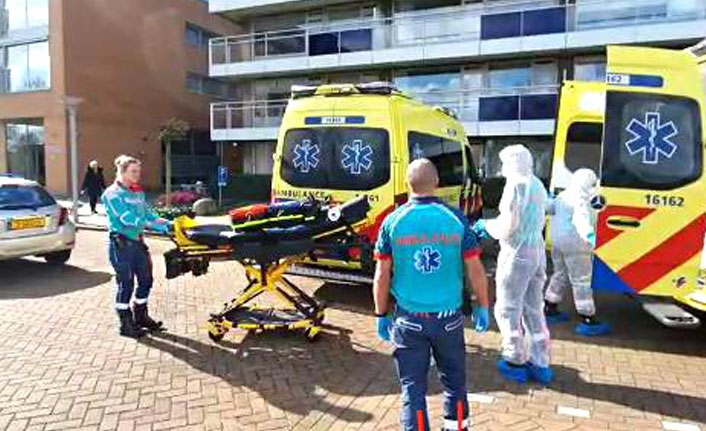 Hollanda'da ölü sayısı 24'e ulaştı