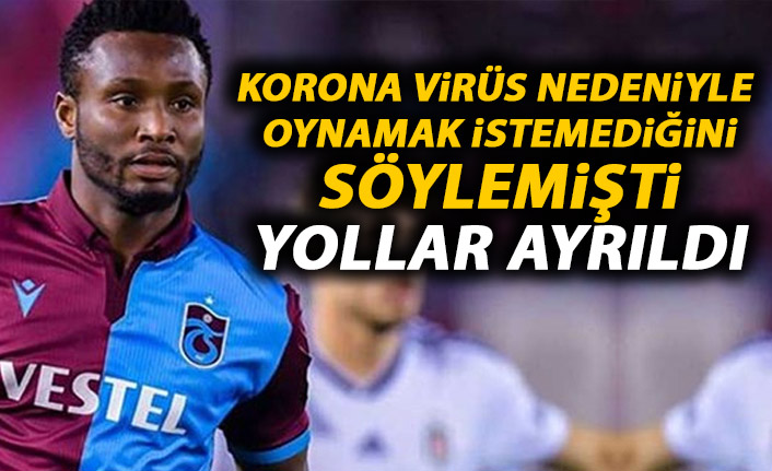 SON DAKİKA! Trabzonspor yıldız futbolcuyla yolları ayırdı