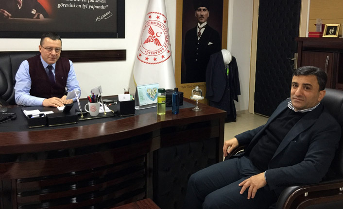 Trabzon İl Sağlık Müdürlüğü'nü ziyaret etti! Önemli açıklama
