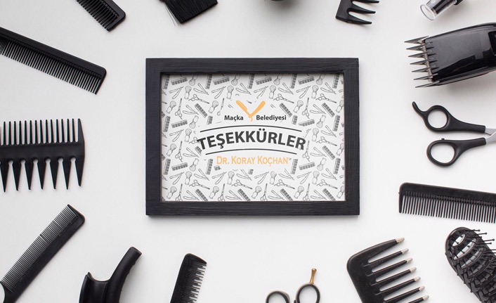 Maçka’da kuaförler kapattı