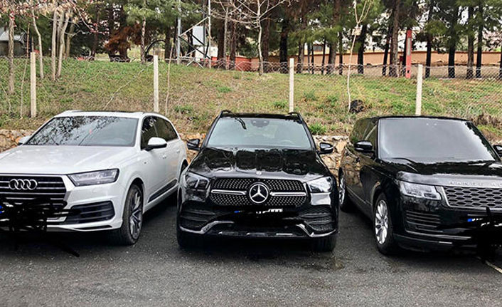 'Lüks araç' şebekesine operasyon: 8 gözaltı