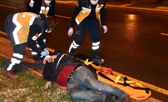 Yaşlı adamı darp etti sonra ise...