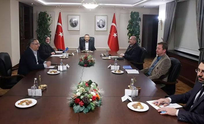 Çankaya Köşkü'nde koronavirüs toplantısı