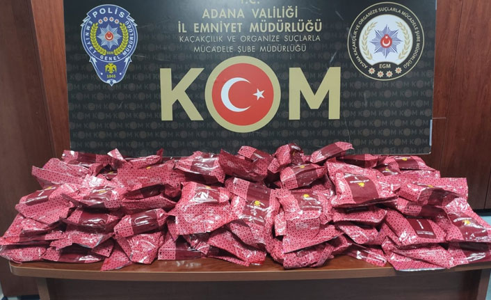 128 kilo kaçak nargile tütünü yakalandı