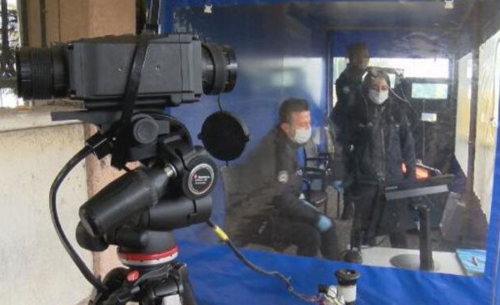 39 polis merkezi girişine termal kamera kuruldu