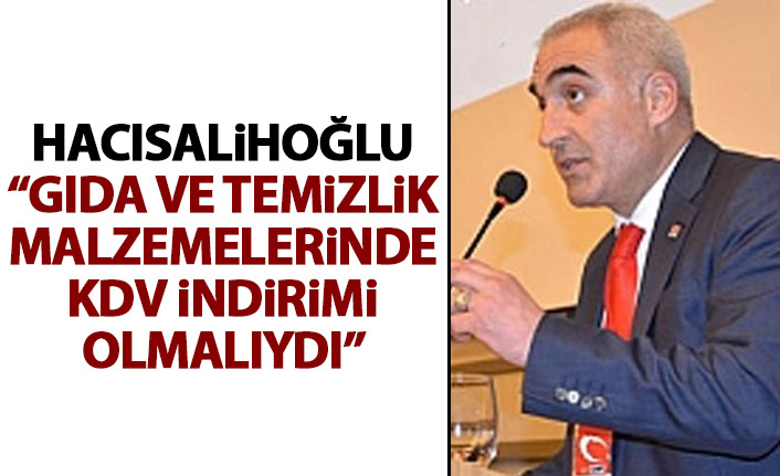 Ömer Hacısalihoğlu: Durmak yok özelleştirmeye devam!