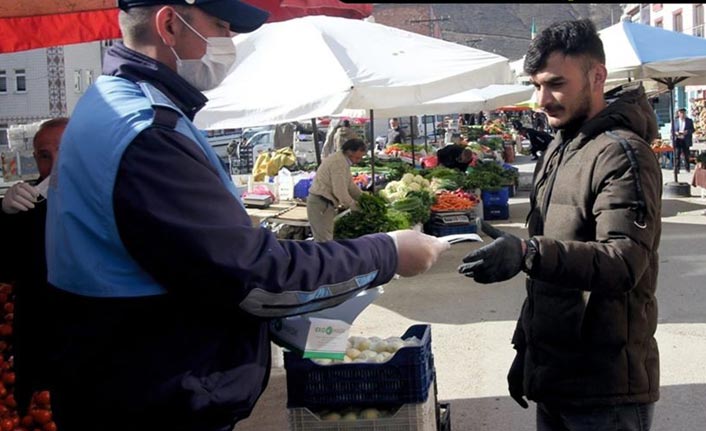 Bayburt halk pazarına yeniden düzenleme