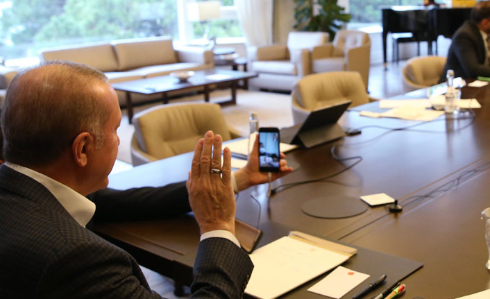 Karantina altında doğum yapan kadına Erdoğan'dan telefon