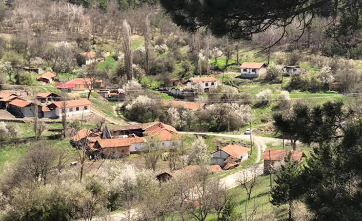 Bir köyde koronavirüs karantinası