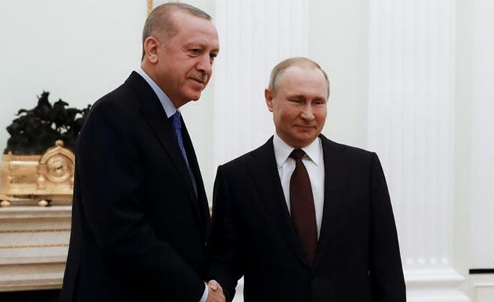 Erdoğan, Putin ile Suriye ve koronavirüsü görüştü