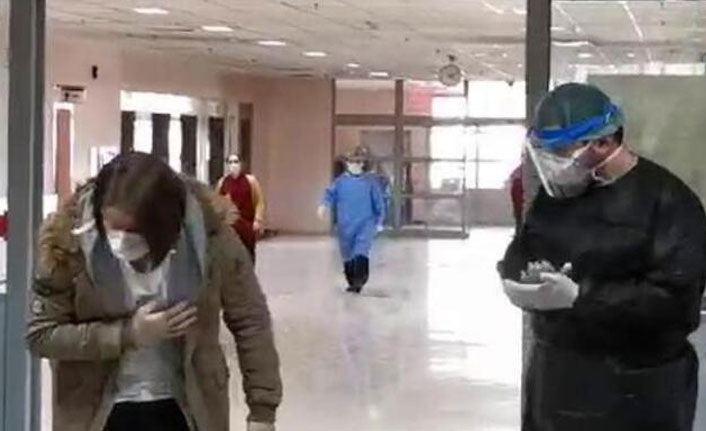 Corona virüs tedavisi biten 20 kişi, alkışlarla taburcu oldu