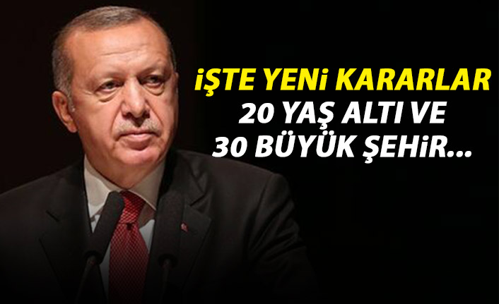 Cumhurbaşkanı Erdoğan açıkladı! İşte alınan yeni tedbirler