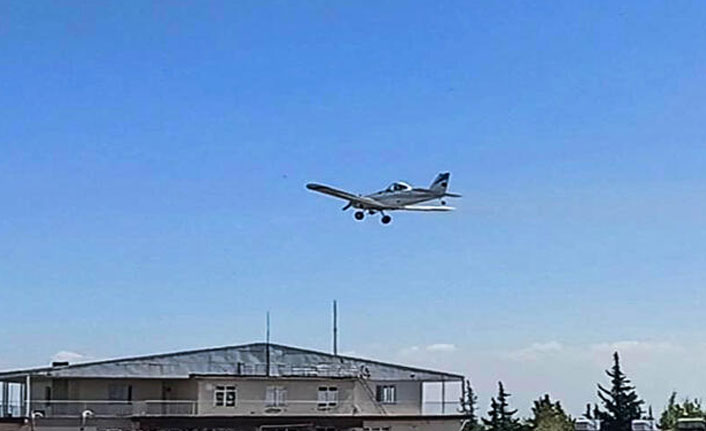 İlaçlama uçağıyla corona virüse karşı dezenfektan sıkıldı!