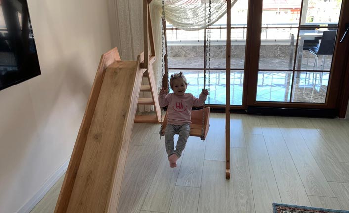 Rizeli vatandaş parka götüremediği torunu için bakın ne yaptı