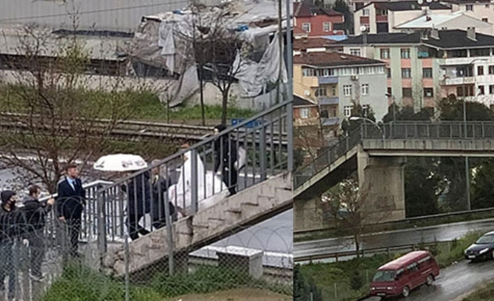 Yasağa takıldı! Gelini üst geçitten aldı!