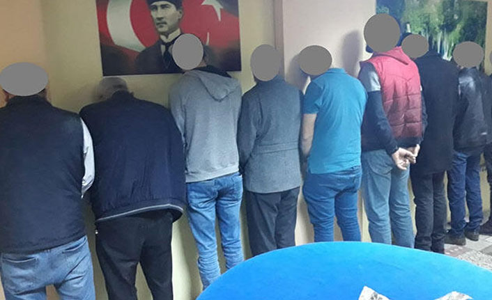 Polis kumarhaneye böyle girdi