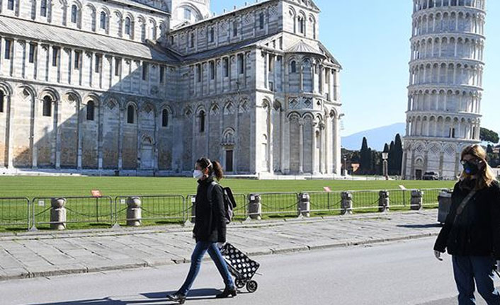 İtalya'da 24 saatte 604 ölüm