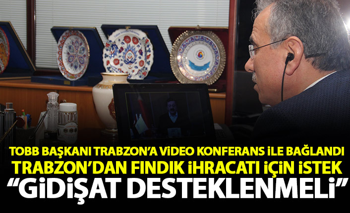 TOBB’de başkanlar telekonferansla toplandılar.