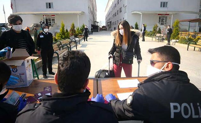 467 kişi evlerine gönderiliyor