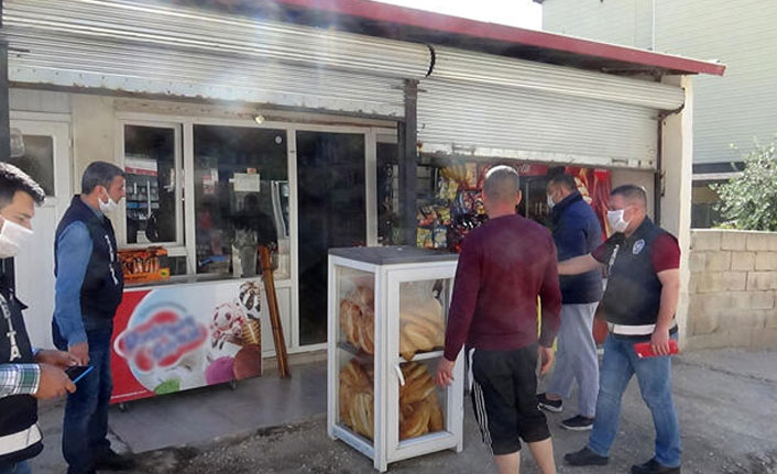 Yasağı ihlal eden markete zabıta baskını