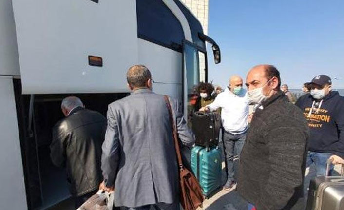 Karantinadaki 156 vatandaş daha tahliye edildi!