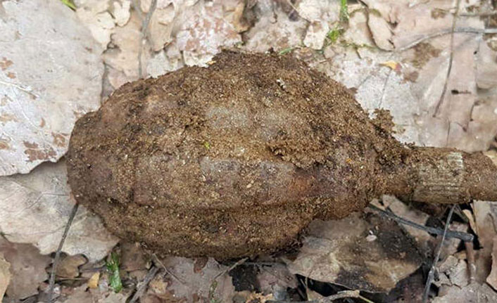 Bitlis'te toprağa gömülmüş halde bulundu!