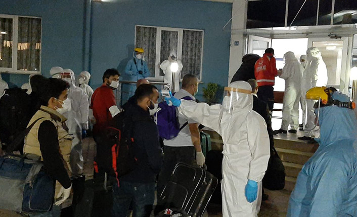 313 işçi Çorum’da karantinaya alındı