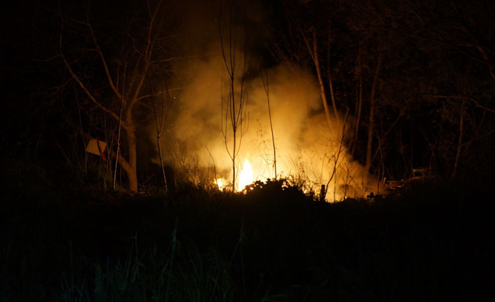Önce patlama, sonra yangın