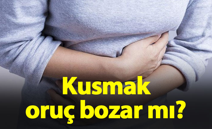 Kusmak orucu bozar mı?