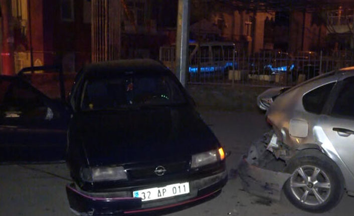 Isparta'da trafik kazası!