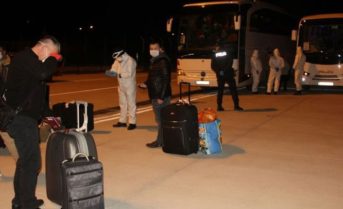 İngiltere'den gelenler Kütahya'da karantinaya alındı