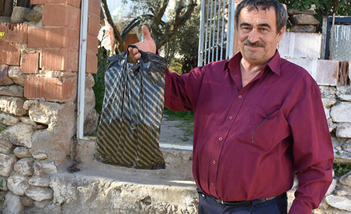 Hırsız önce aldı sonra geri getirdi!