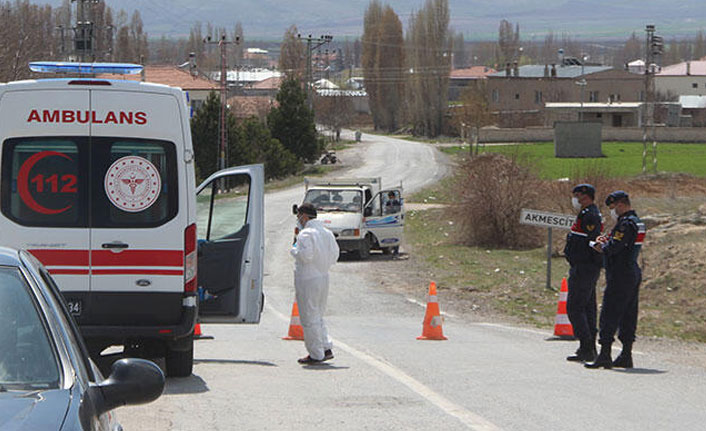 600 haneli köy karantina altına alındı