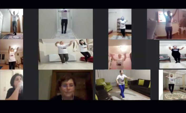 Trabzonlulardan evde "online" horon