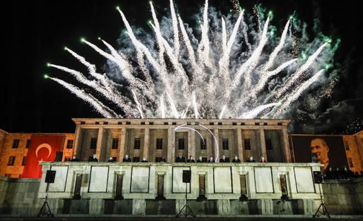 TBMM'den muhteşem görüntüler