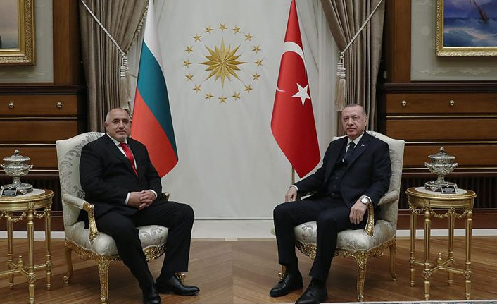 Cumhurbaşkanı Erdoğan Borisov'la görüştü
