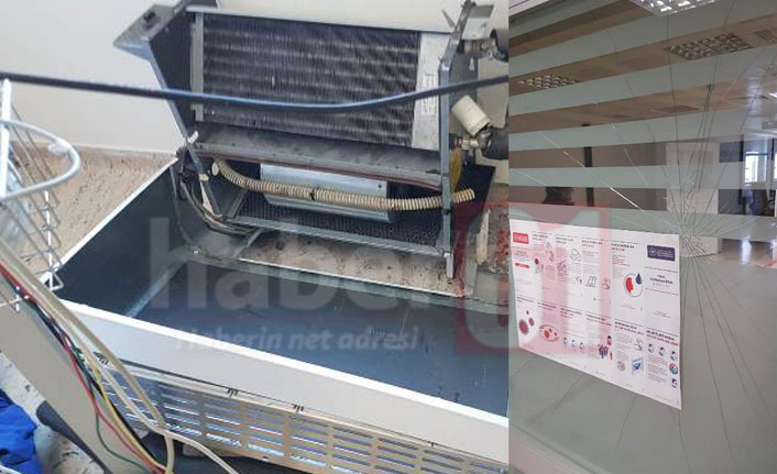 Trabzon’da hasta yakını doktora oksijen tüpü ile saldırdı