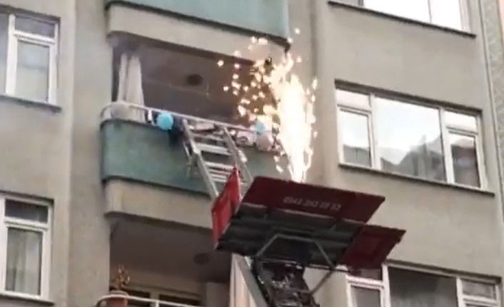 Rize’de sıra dışı doğum günü sürprizi