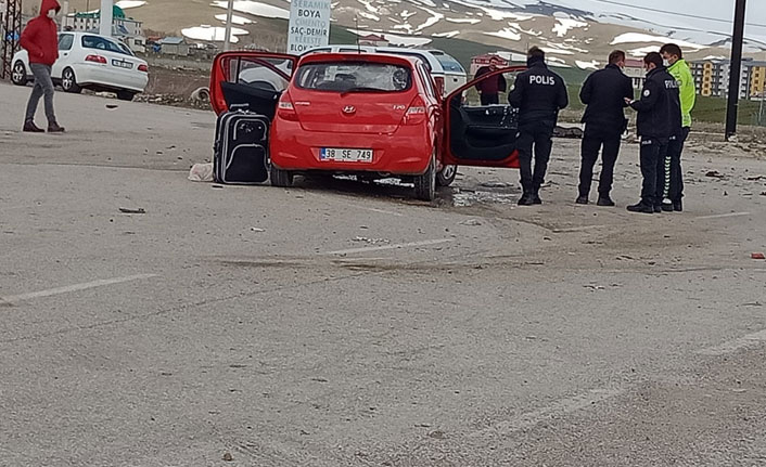 Erzurum’da trafik kazası: 3 yaralı