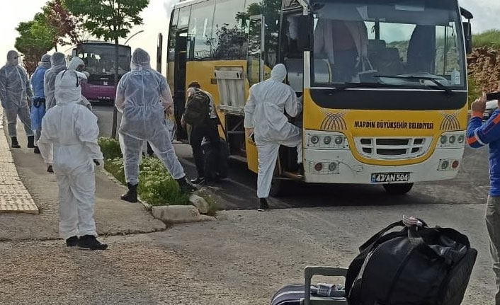 39 Türk vatandaşı Mardin’de yurda yerleştirildi